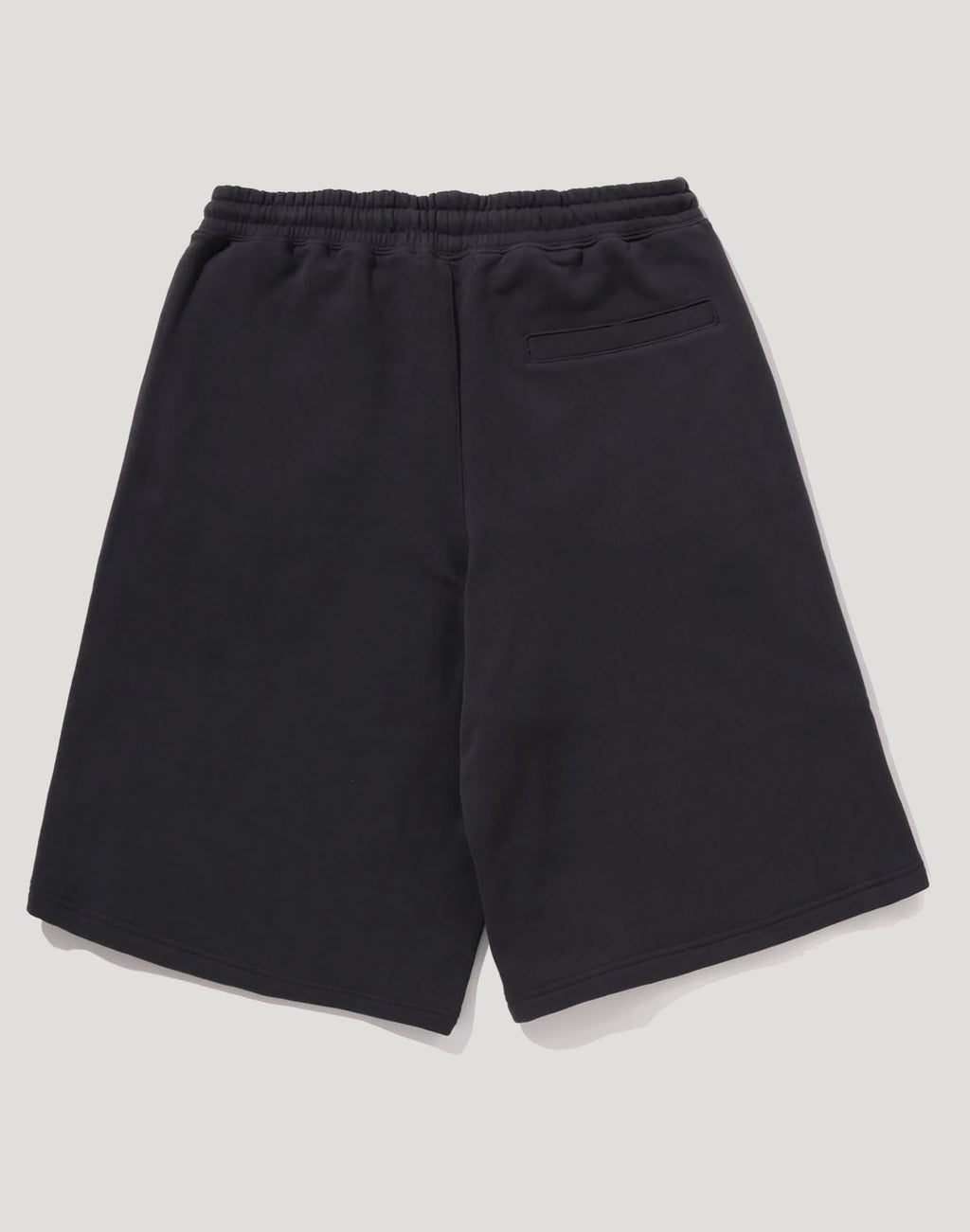 BATHING APE LOGO KNEE LENGTH RELAXED FIT SWEAT SHORTS MENS