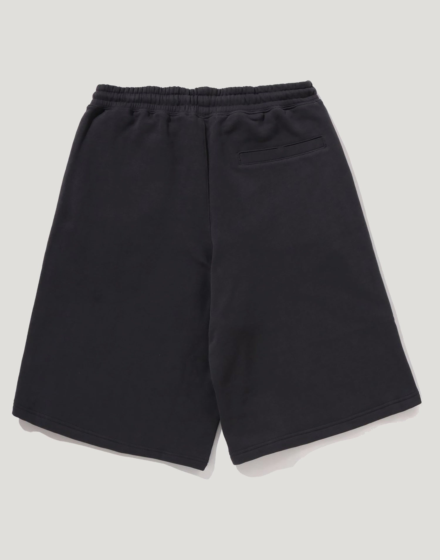 BATHING APE LOGO KNEE LENGTH RELAXED FIT SWEAT SHORTS MENS