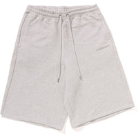 BATHING APE LOGO KNEE LENGTH RELAXED FIT SWEAT SHORTS MENS