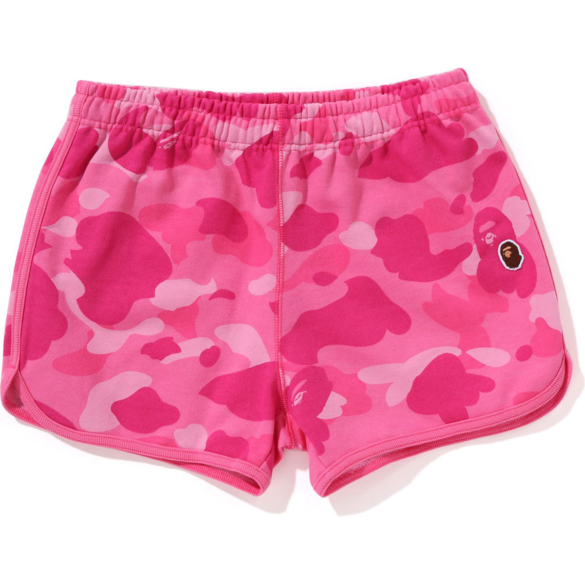 COLOR CAMO SWEAT SHORTS LADIES