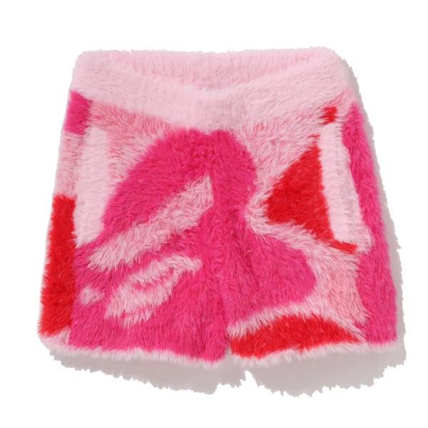 ABC CAMO LONG FUR JACQUARD SHORTS LADIES – us.bape.com