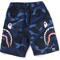 COLOR CAMO SIDE SHARK BEACH SHORTS KIDS