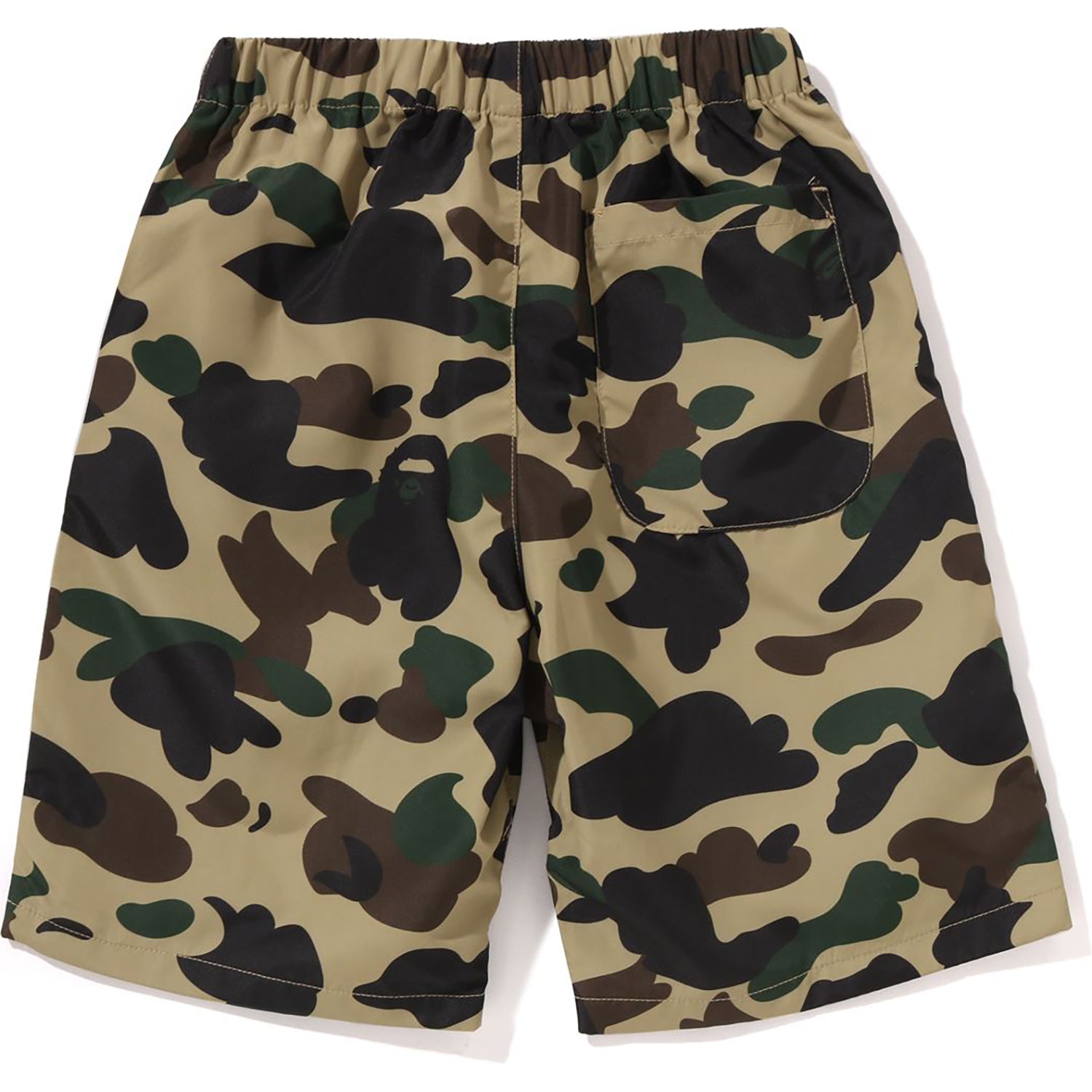 1ST CAMO ONE POINT BEACH SHORTS KIDS – us.bape.com
