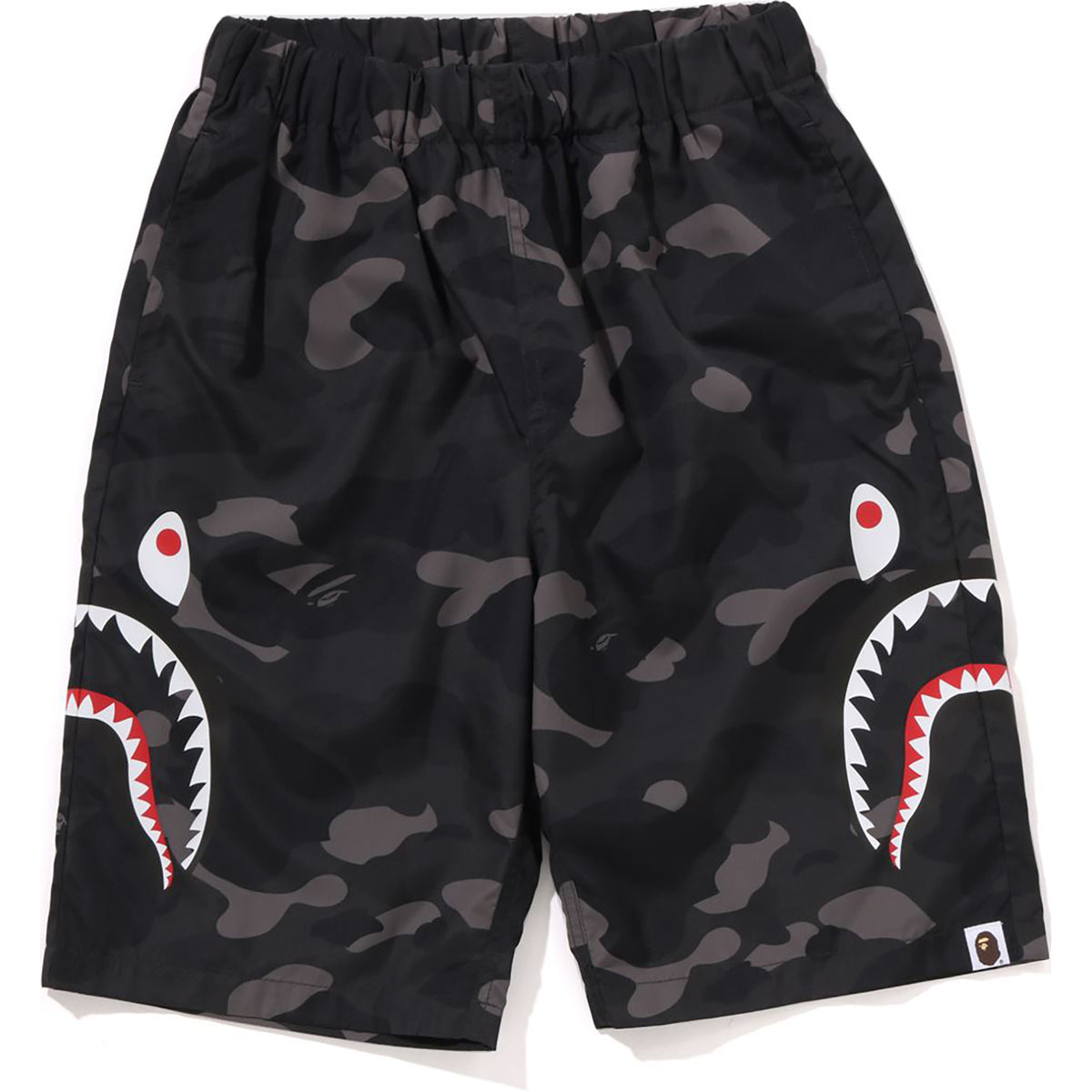 COLOR CAMO SIDE SHARK BEACH SHORTS JR KIDS