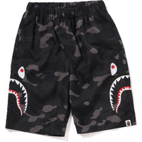 COLOR CAMO SIDE SHARK BEACH SHORTS JR KIDS