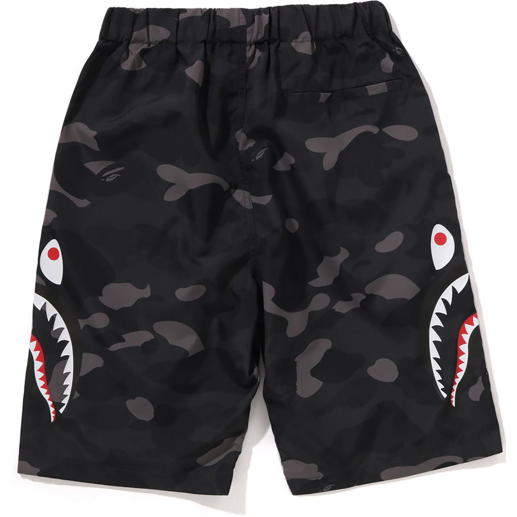 COLOR CAMO SIDE SHARK BEACH SHORTS JR KIDS