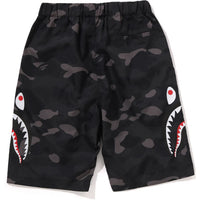 COLOR CAMO SIDE SHARK BEACH SHORTS JR KIDS