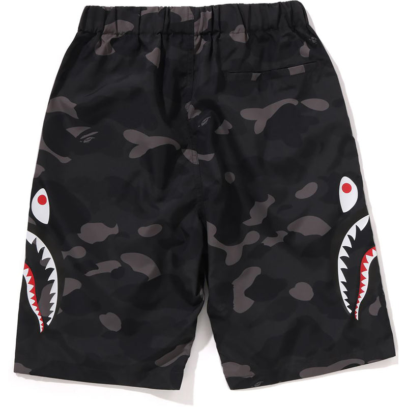 COLOR CAMO SIDE SHARK BEACH SHORTS JR KIDS