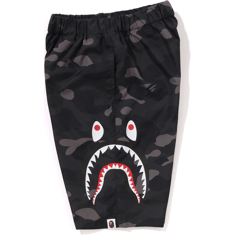 COLOR CAMO SIDE SHARK BEACH SHORTS JR KIDS