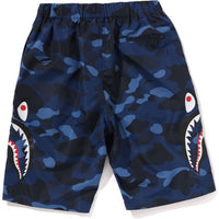COLOR CAMO SIDE SHARK BEACH SHORTS JR KIDS
