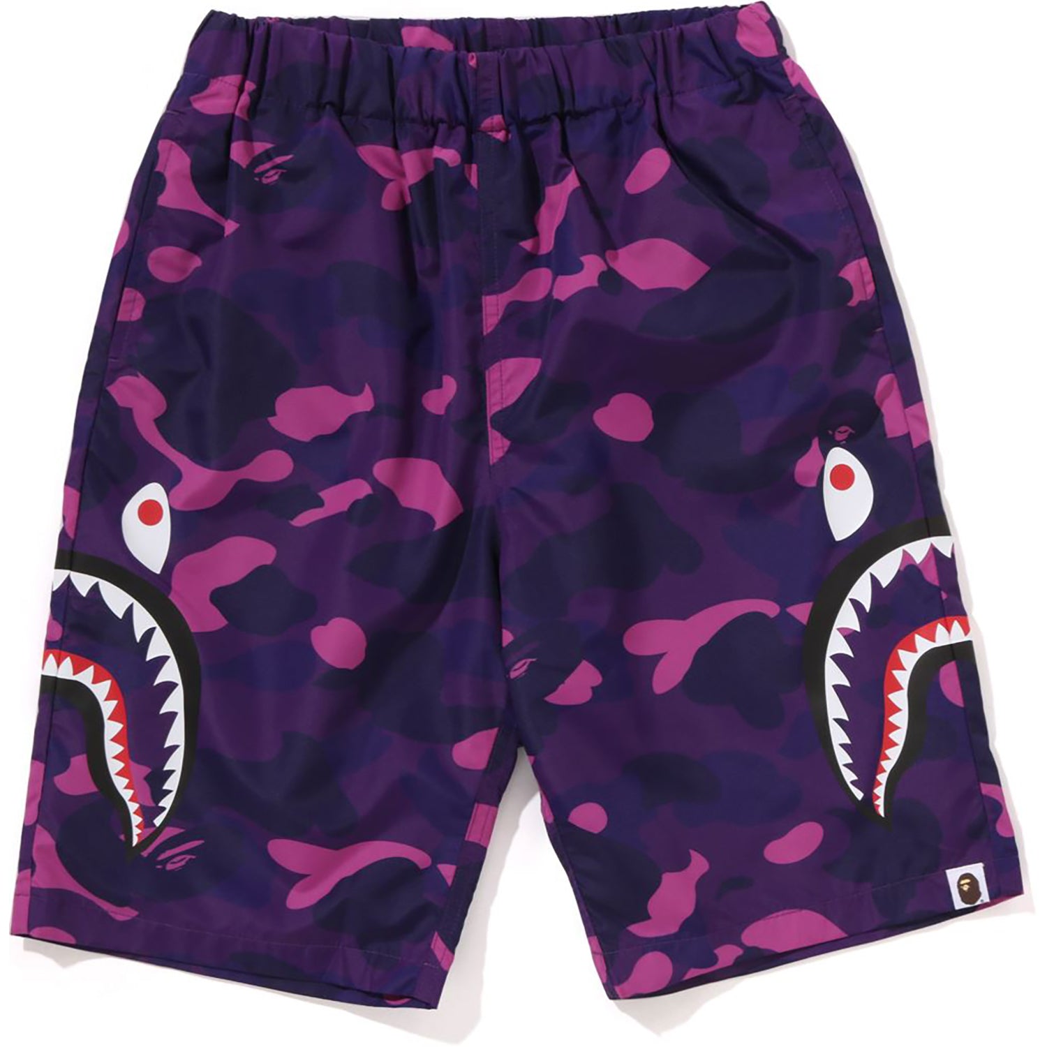 A BATHING APE BAPE PURPLE CAMO ショーツ　パンツ A Bathing Ape Men Color Camo Sweat Shorts purple
