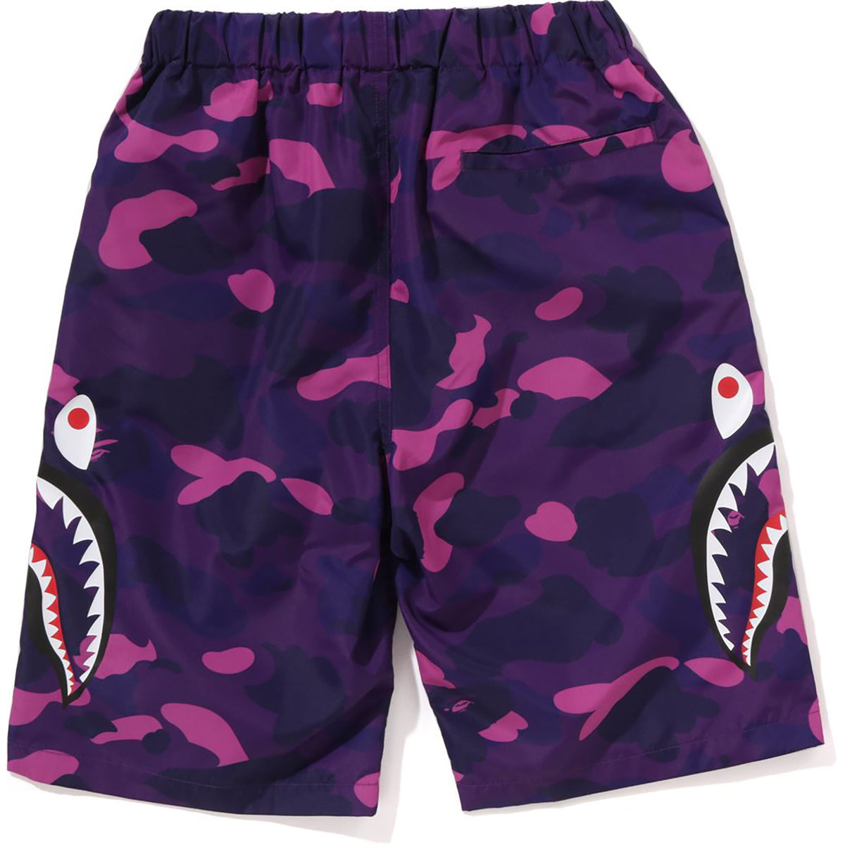 COLOR CAMO SIDE SHARK BEACH SHORTS JR KIDS