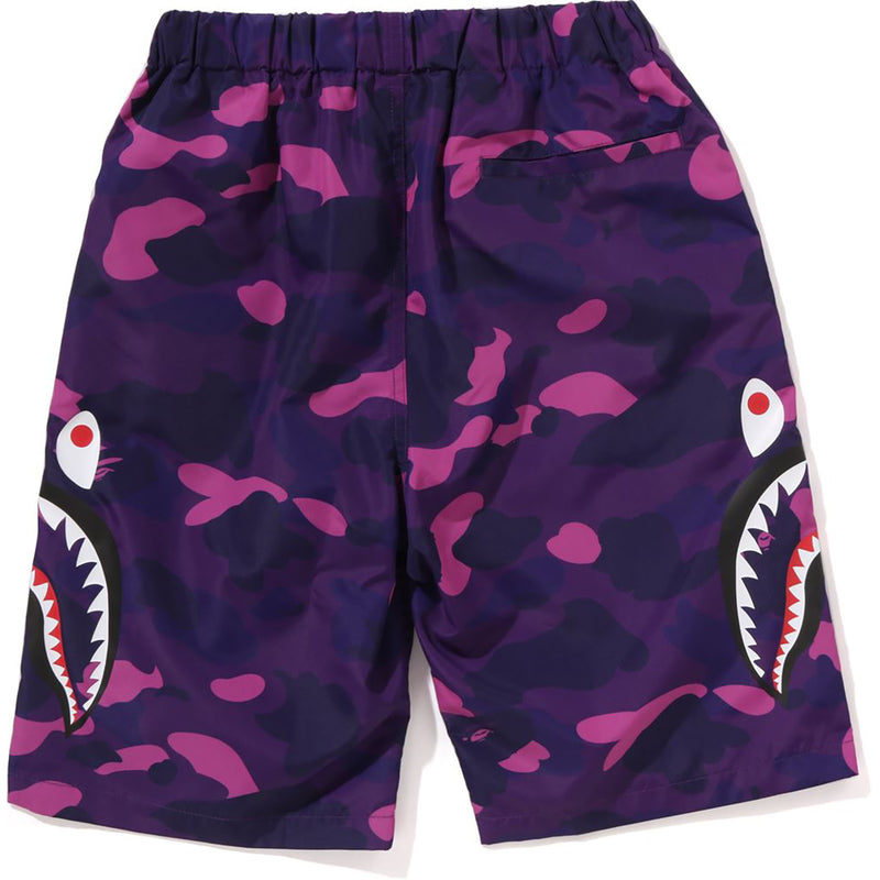 COLOR CAMO SIDE SHARK BEACH SHORTS JR KIDS