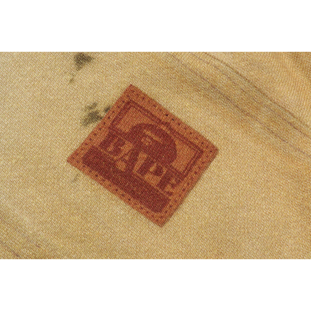 FAKE PRINT RELAXED FIT SWEAT SHORTS MENS