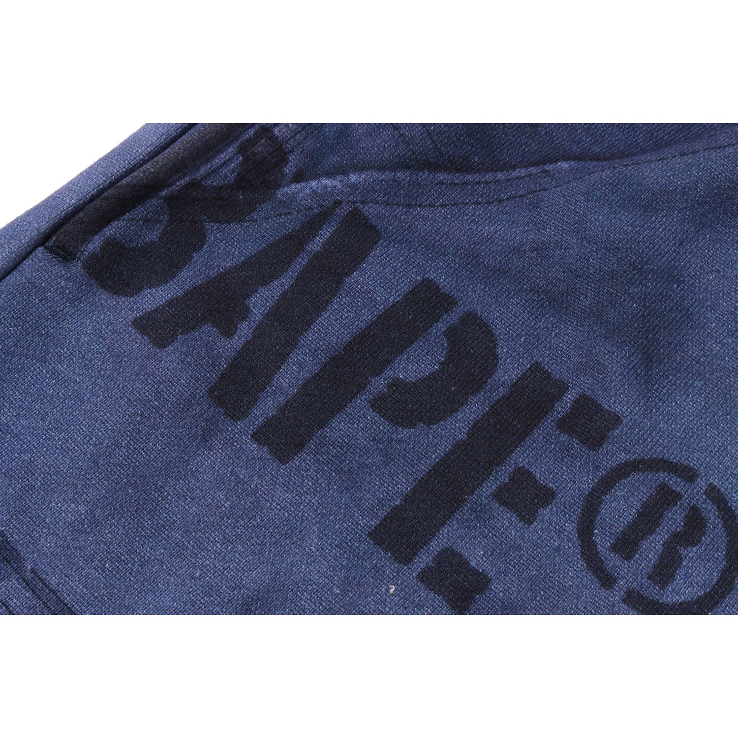 FAKE PRINT RELAXED FIT SWEAT SHORTS MENS