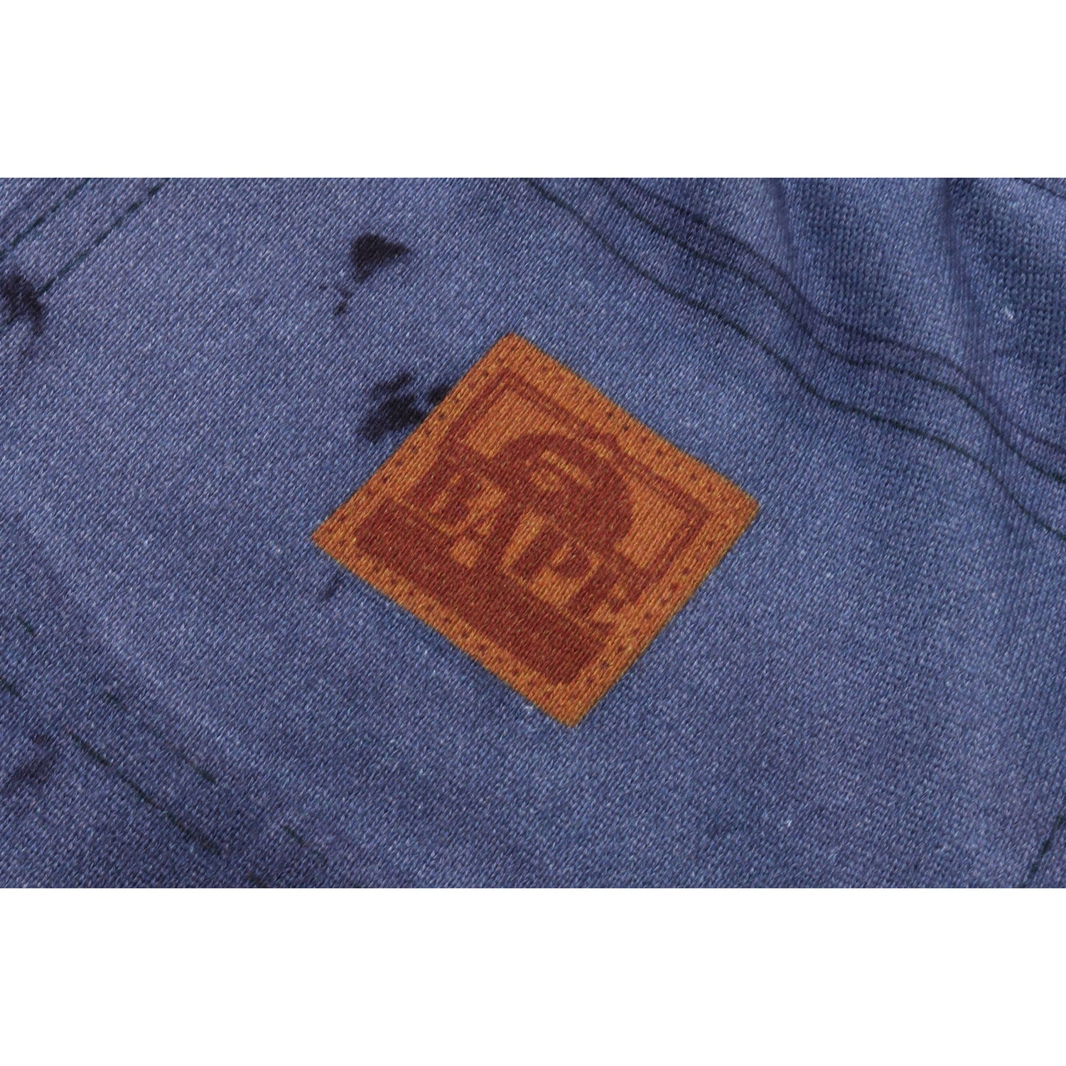 FAKE PRINT RELAXED FIT SWEAT SHORTS MENS