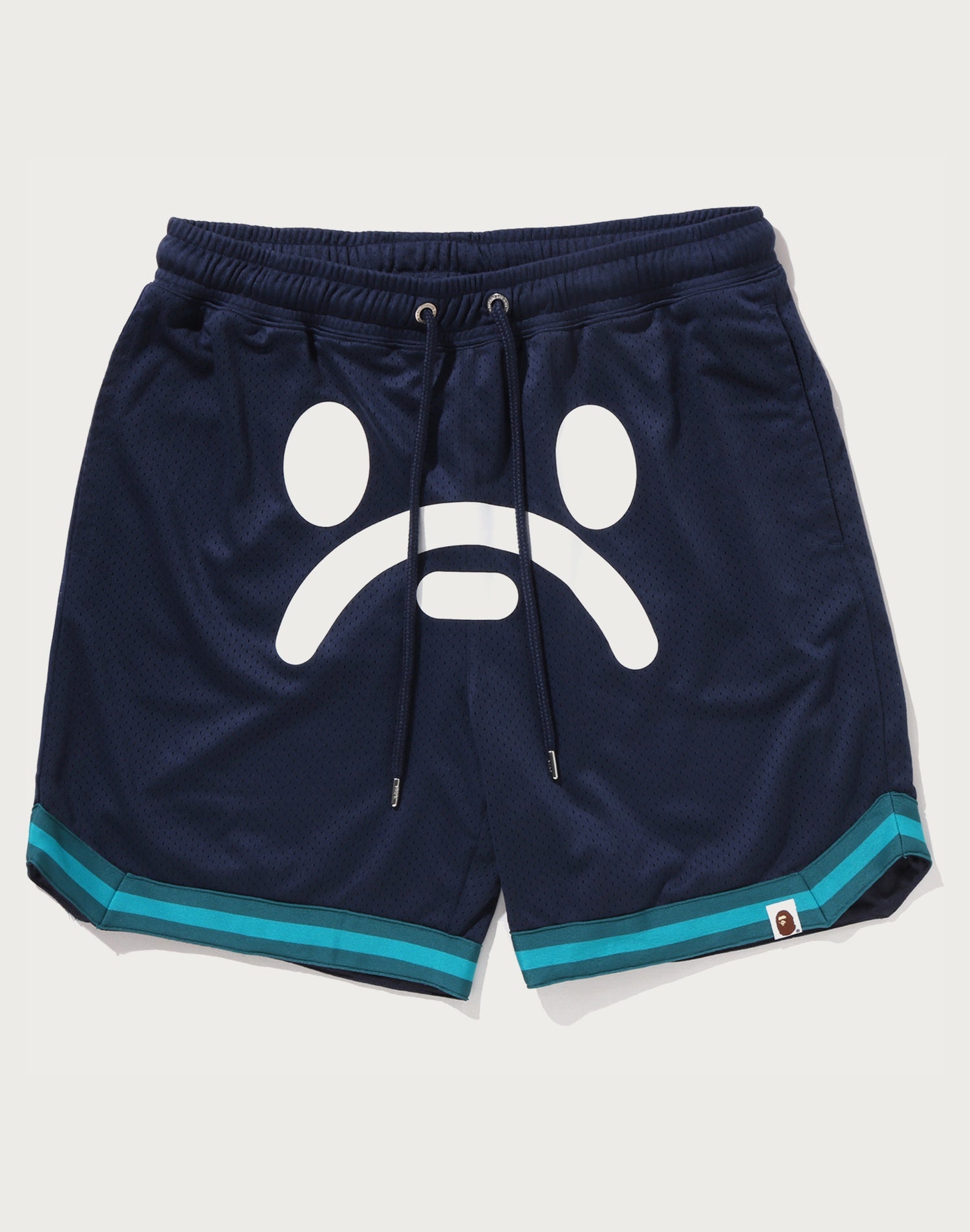 BAPE X JUST DON MILO RELAXED FIT BASKETBALL SHORTS MENS