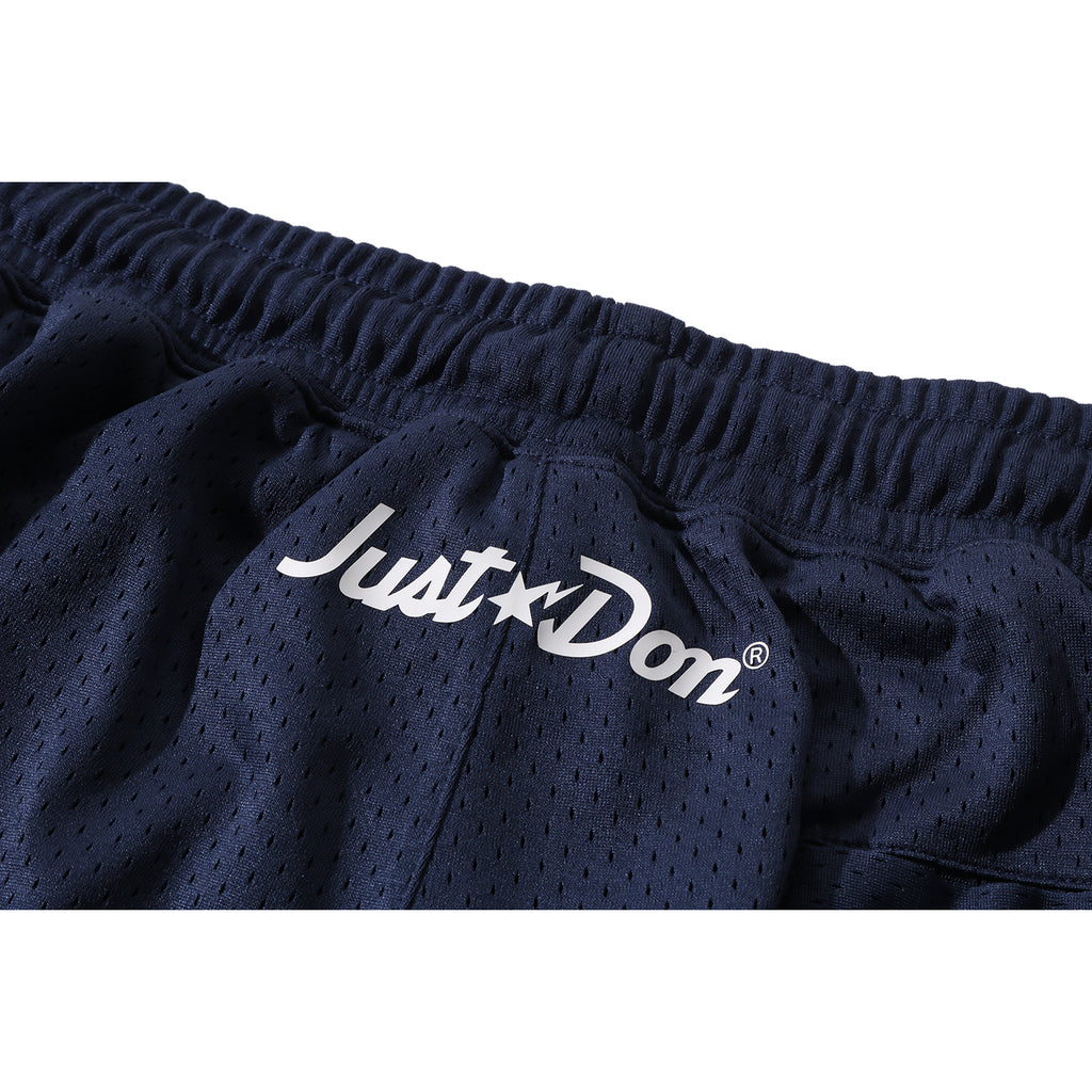 BAPE X JUST DON MILO RELAXED FIT BASKETBALL SHORTS MENS