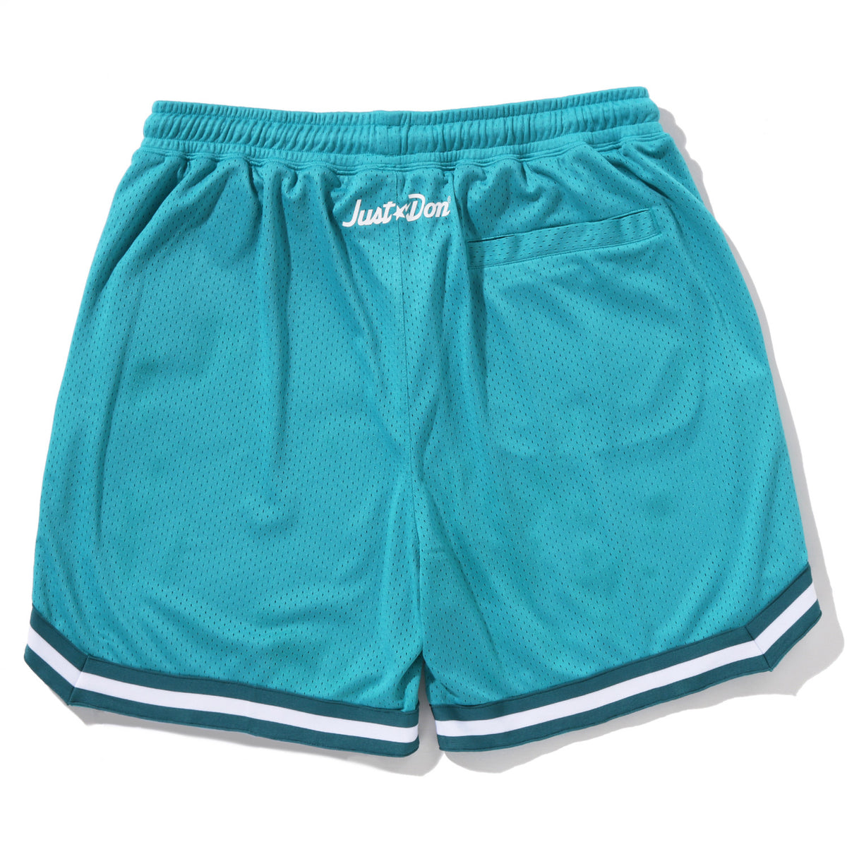 BAPE X JUST DON MILO RELAXED FIT BASKETBALL SHORTS MENS