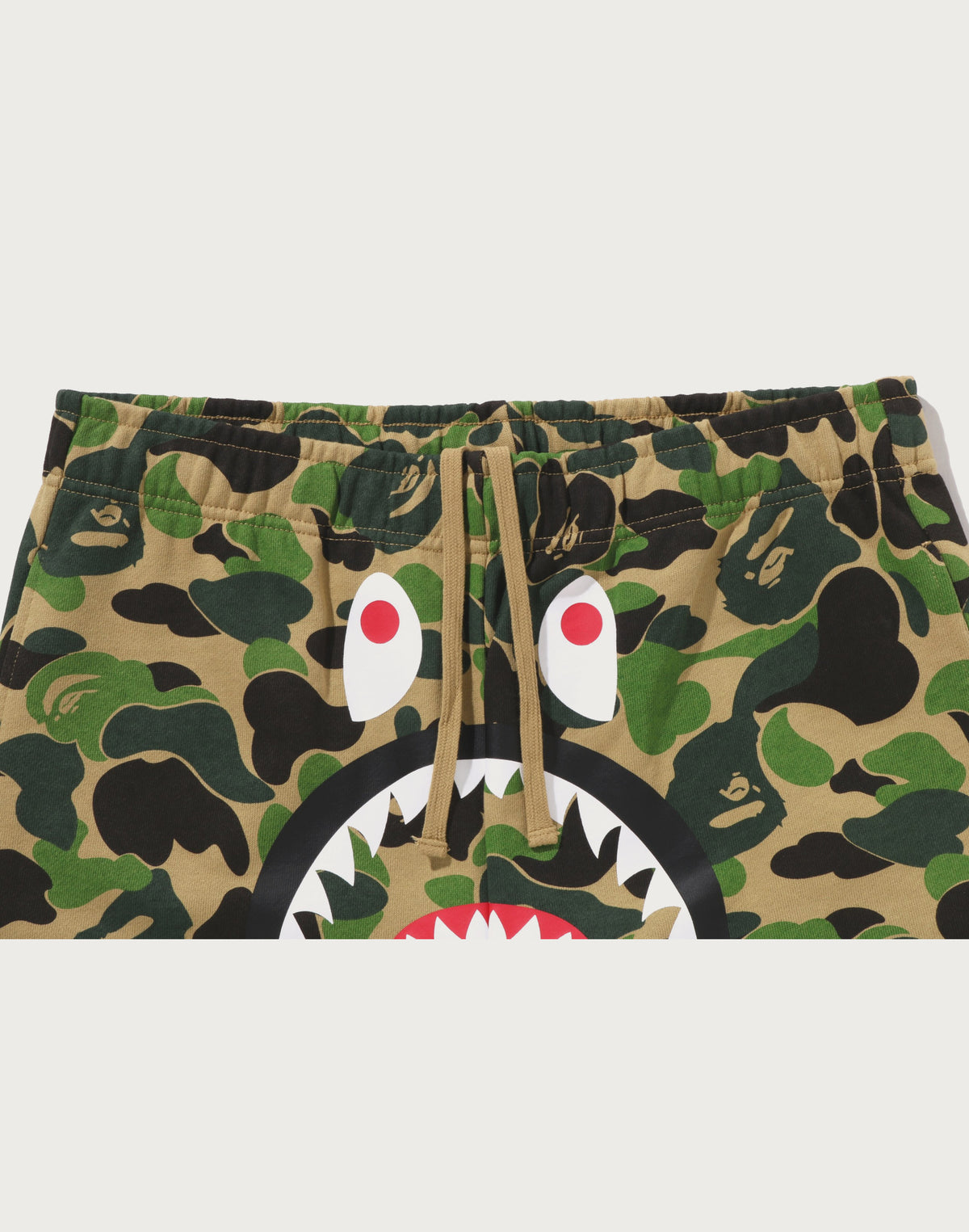 ABC CAMO SHARK SWEAT SHORTS MENS