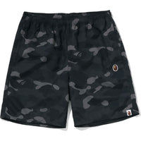 COLOR CAMO APE HEAD ONE POINT BEACH SHORTS MENS