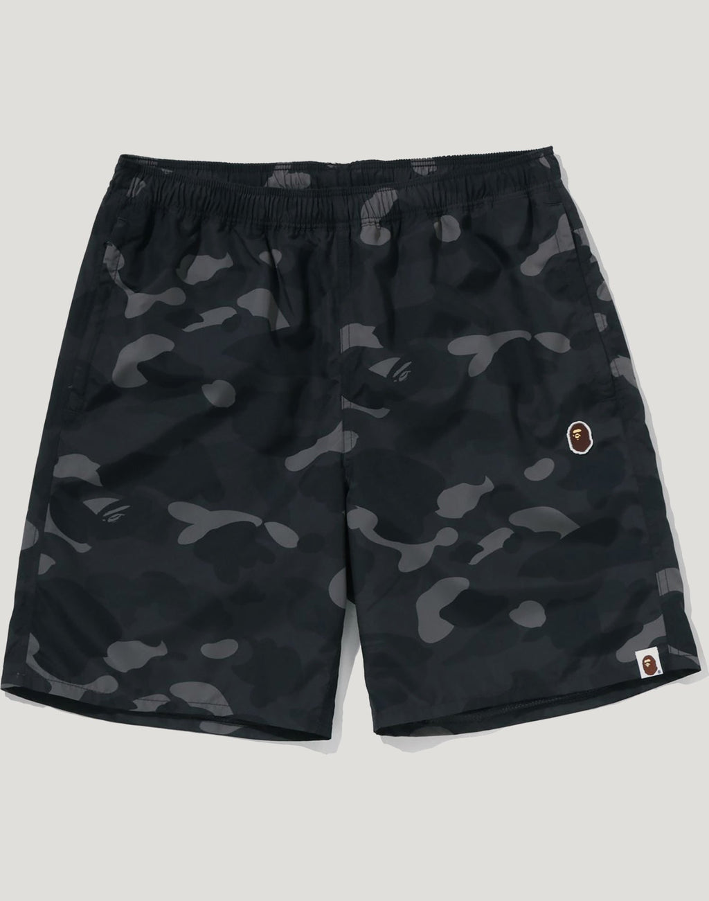 COLOR CAMO APE HEAD ONE POINT BEACH SHORTS MENS