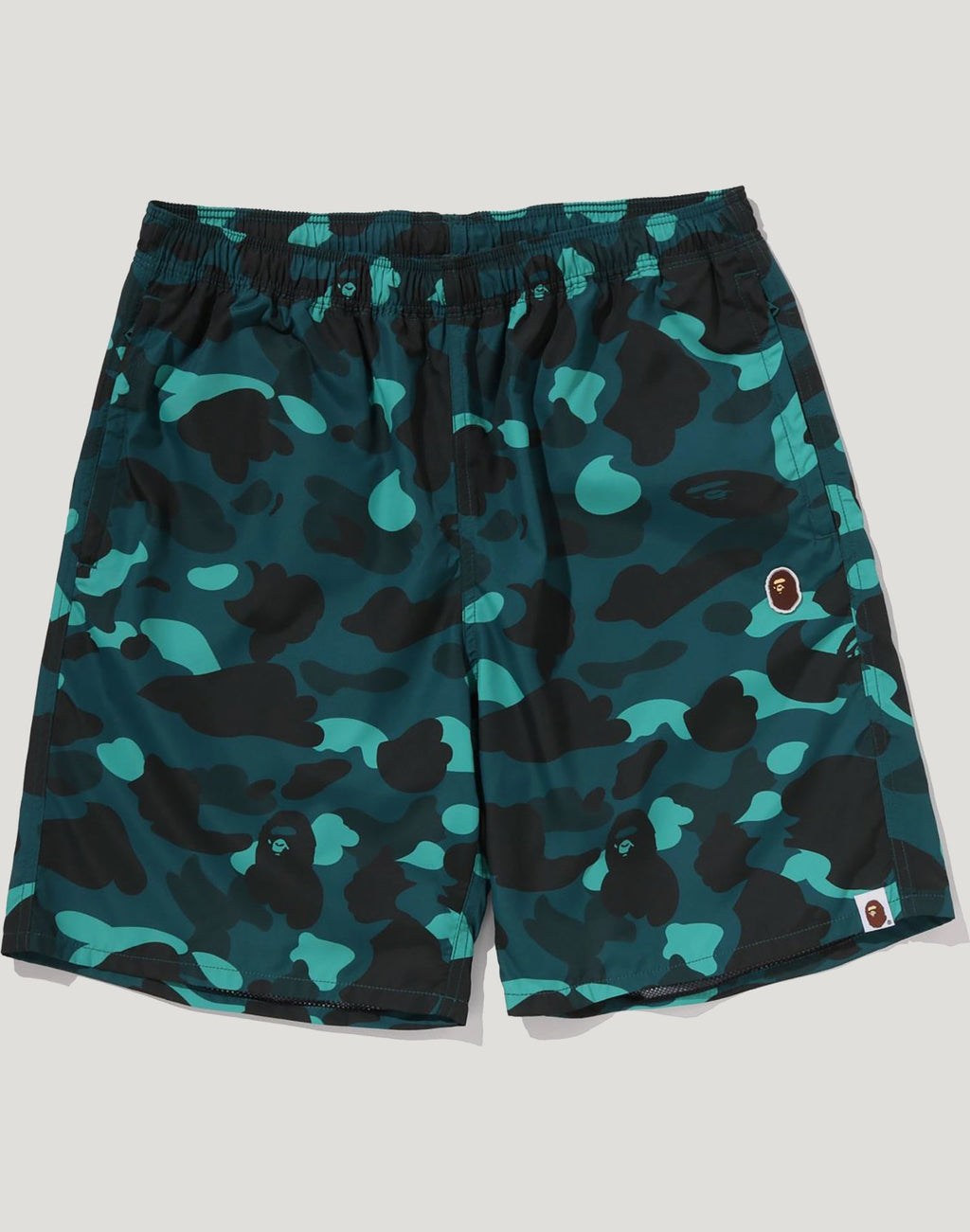 COLOR CAMO APE HEAD ONE POINT BEACH SHORTS MENS