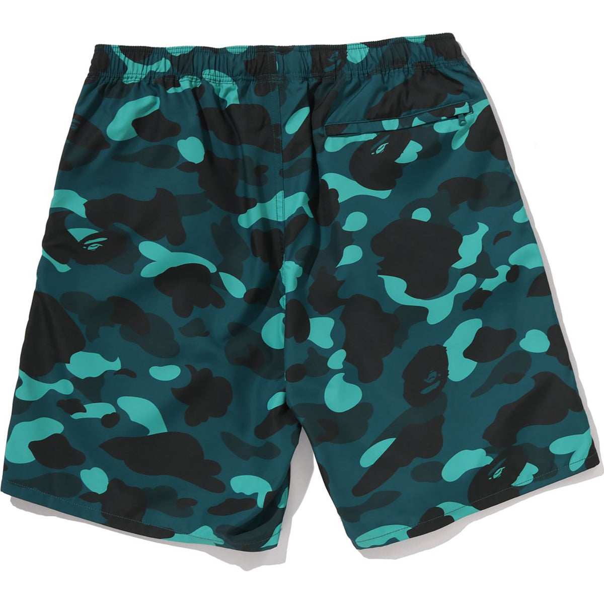 COLOR CAMO APE HEAD ONE POINT BEACH SHORTS MENS