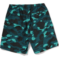 COLOR CAMO APE HEAD ONE POINT BEACH SHORTS MENS