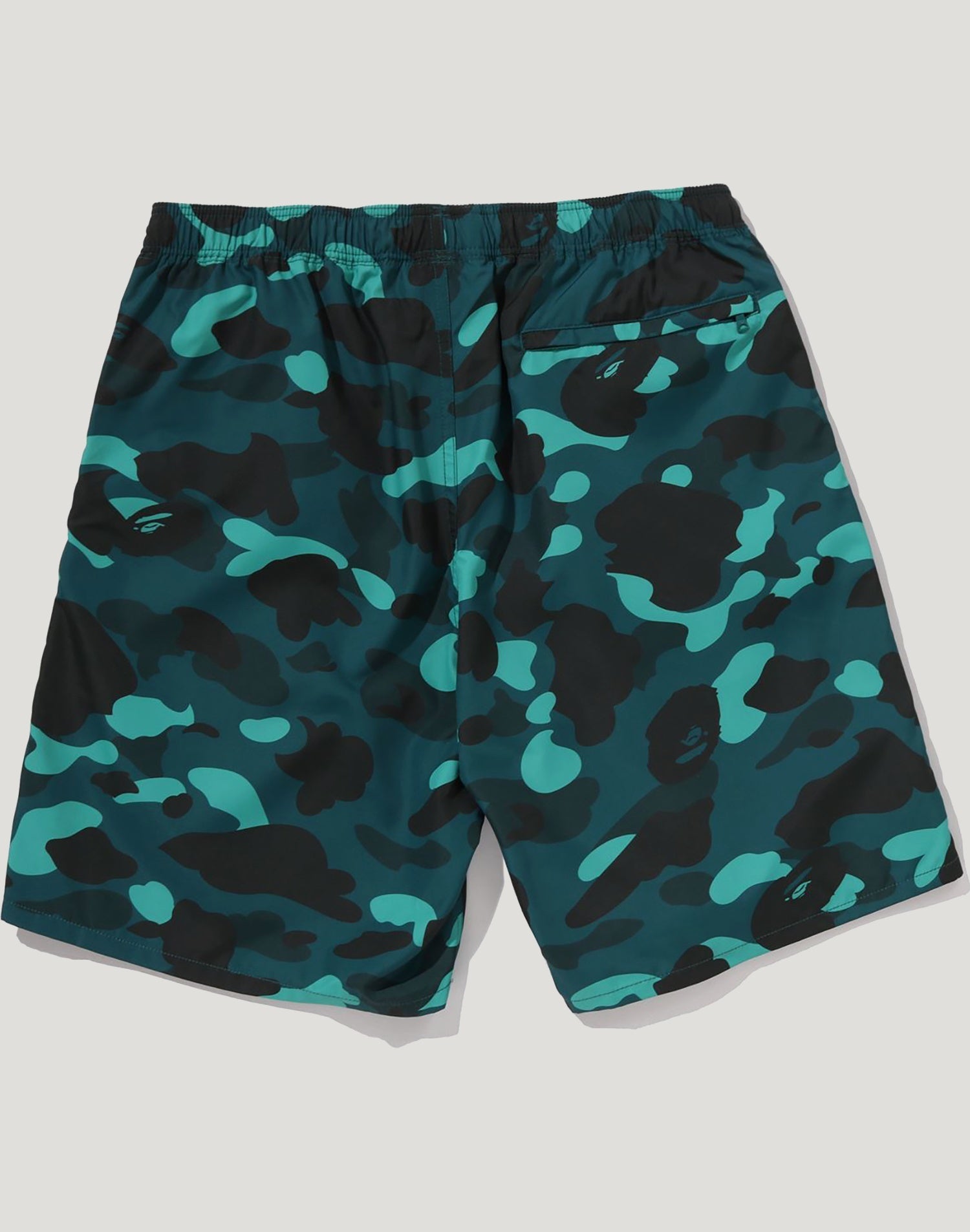 COLOR CAMO APE HEAD ONE POINT BEACH SHORTS MENS