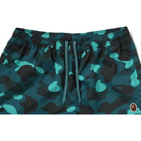 COLOR CAMO APE HEAD ONE POINT BEACH SHORTS MENS