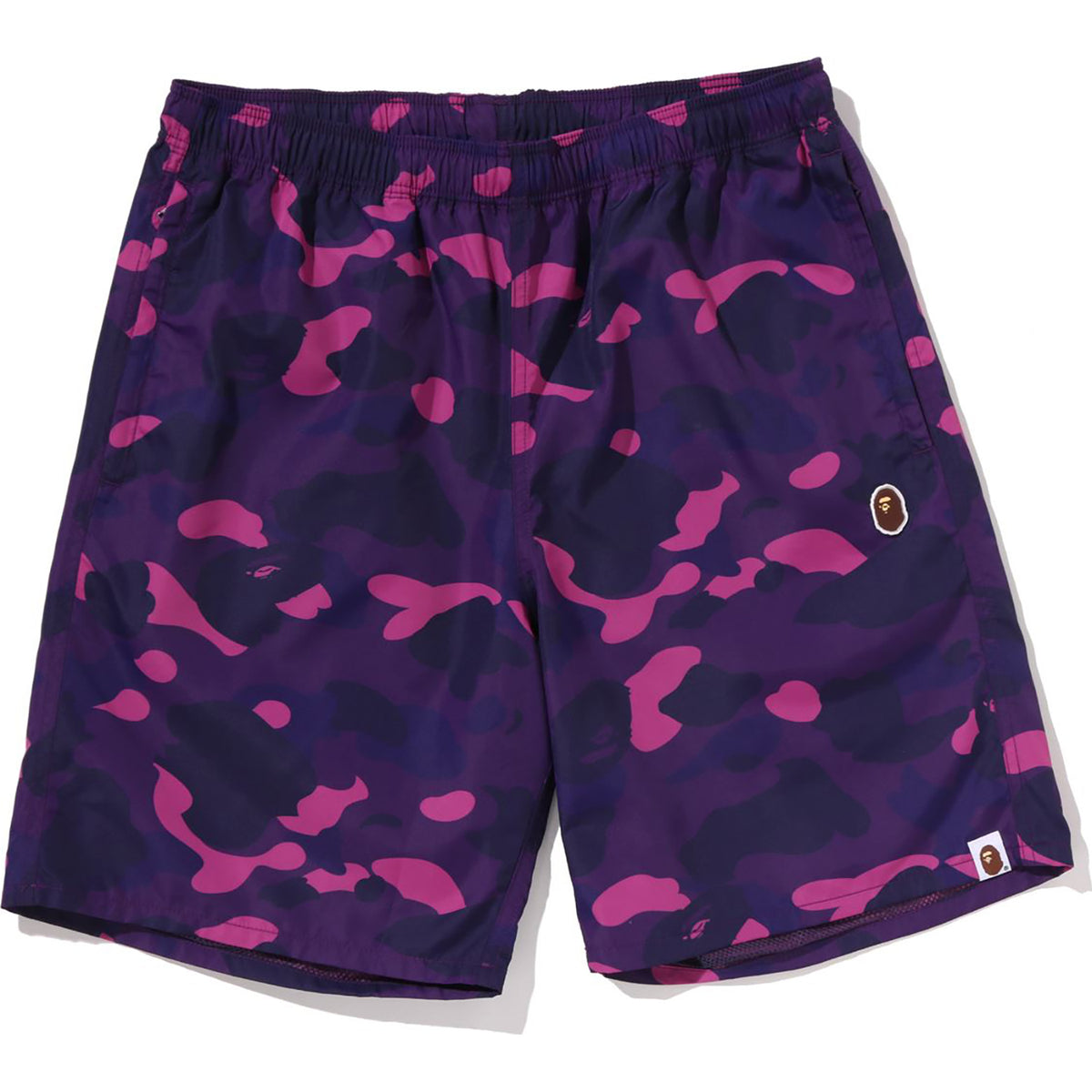 COLOR CAMO APE HEAD ONE POINT BEACH SHORTS MENS