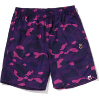 COLOR CAMO APE HEAD ONE POINT BEACH SHORTS MENS