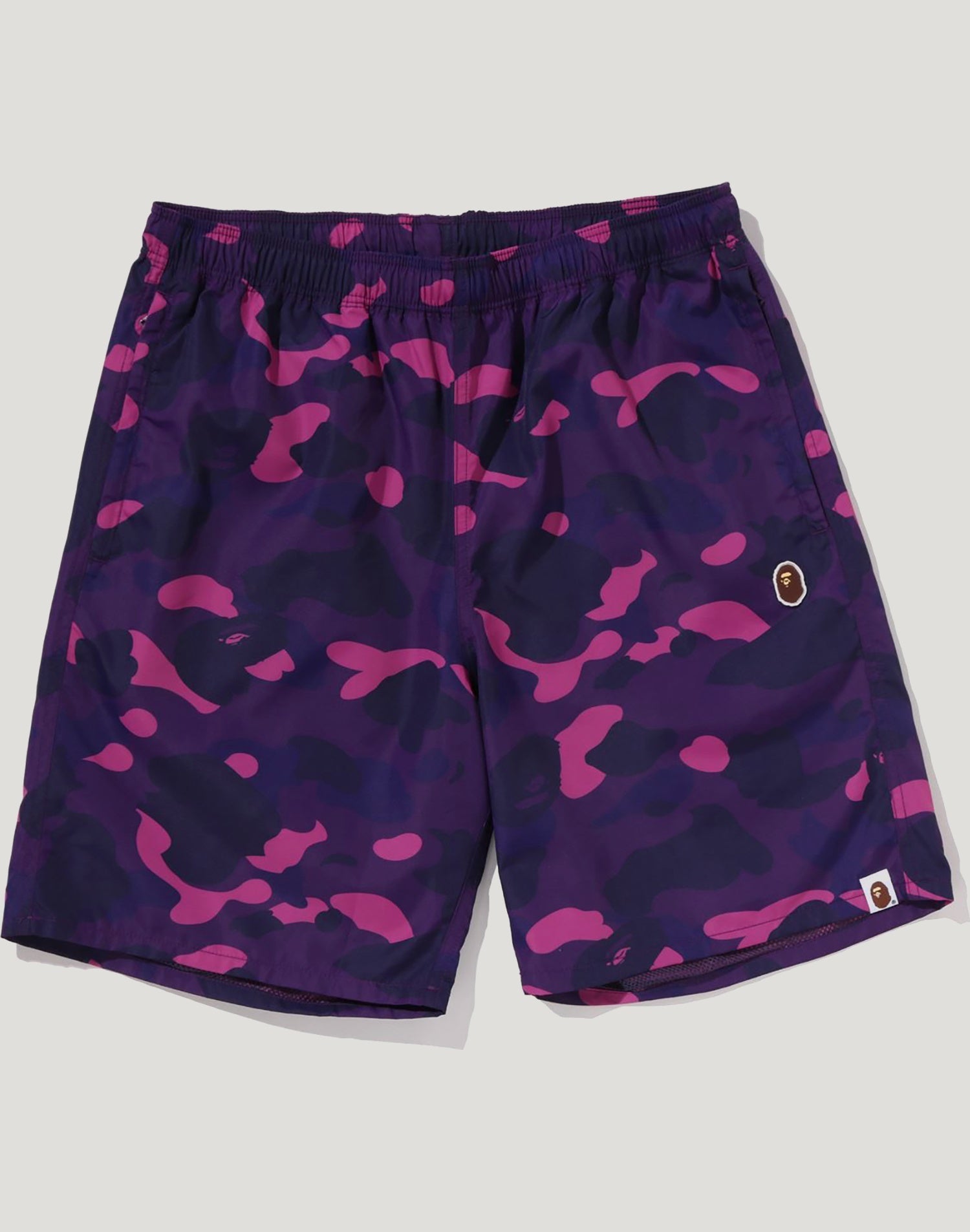 COLOR CAMO APE HEAD ONE POINT BEACH SHORTS MENS