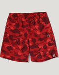 COLOR CAMO APE HEAD ONE POINT BEACH SHORTS MENS