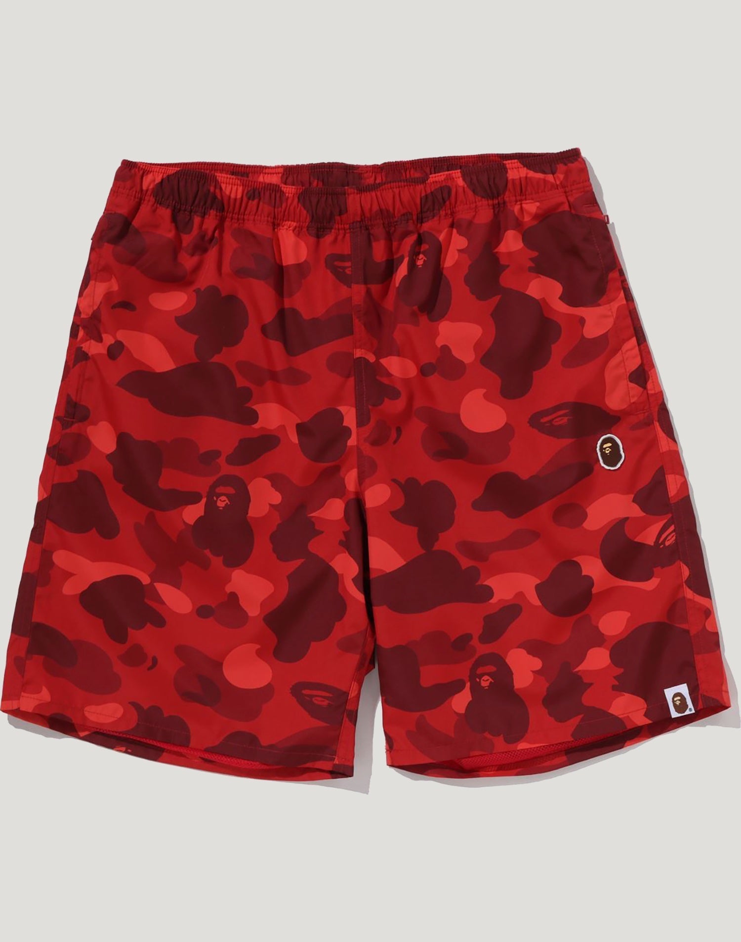 COLOR CAMO APE HEAD ONE POINT BEACH SHORTS MENS