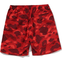 COLOR CAMO APE HEAD ONE POINT BEACH SHORTS MENS