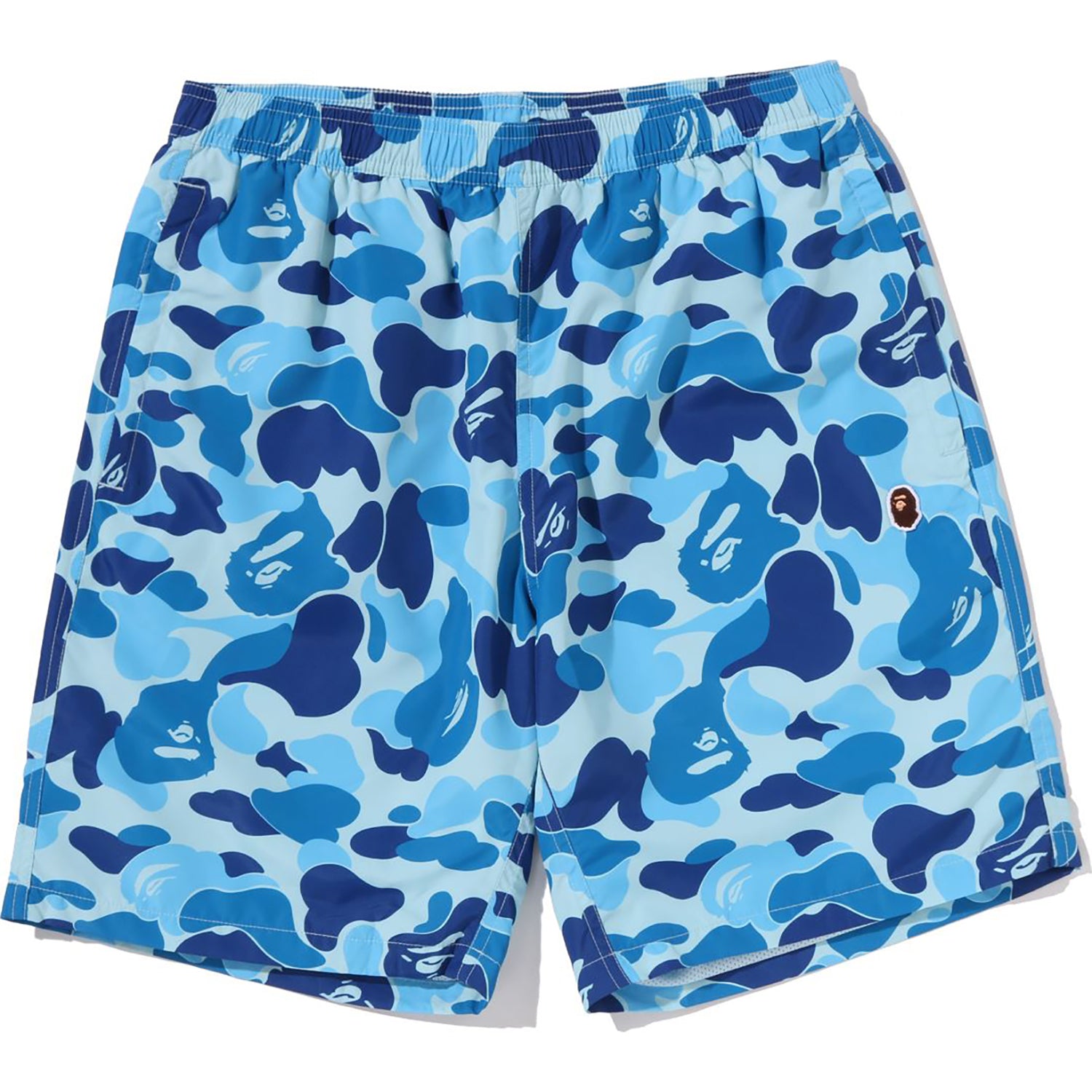 ABC CAMO APE HEAD ONE POINT BEACH SHORTS MENS – us.bape.com