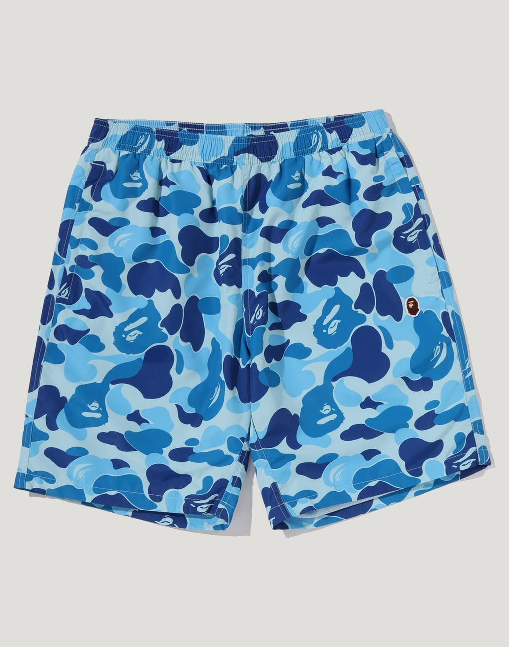 ABC CAMO APE HEAD ONE POINT BEACH SHORTS MENS