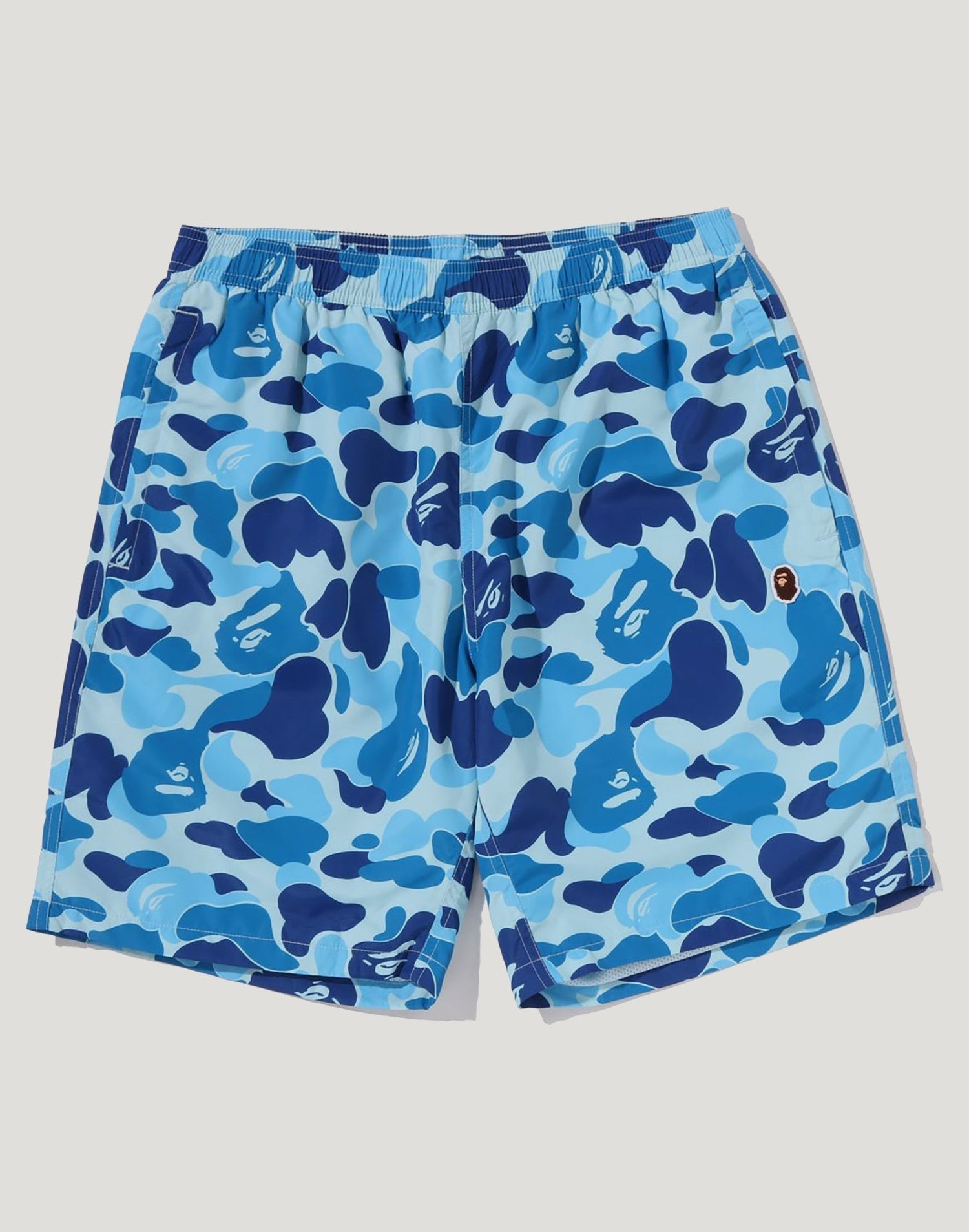 ABC CAMO APE HEAD ONE POINT BEACH SHORTS MENS