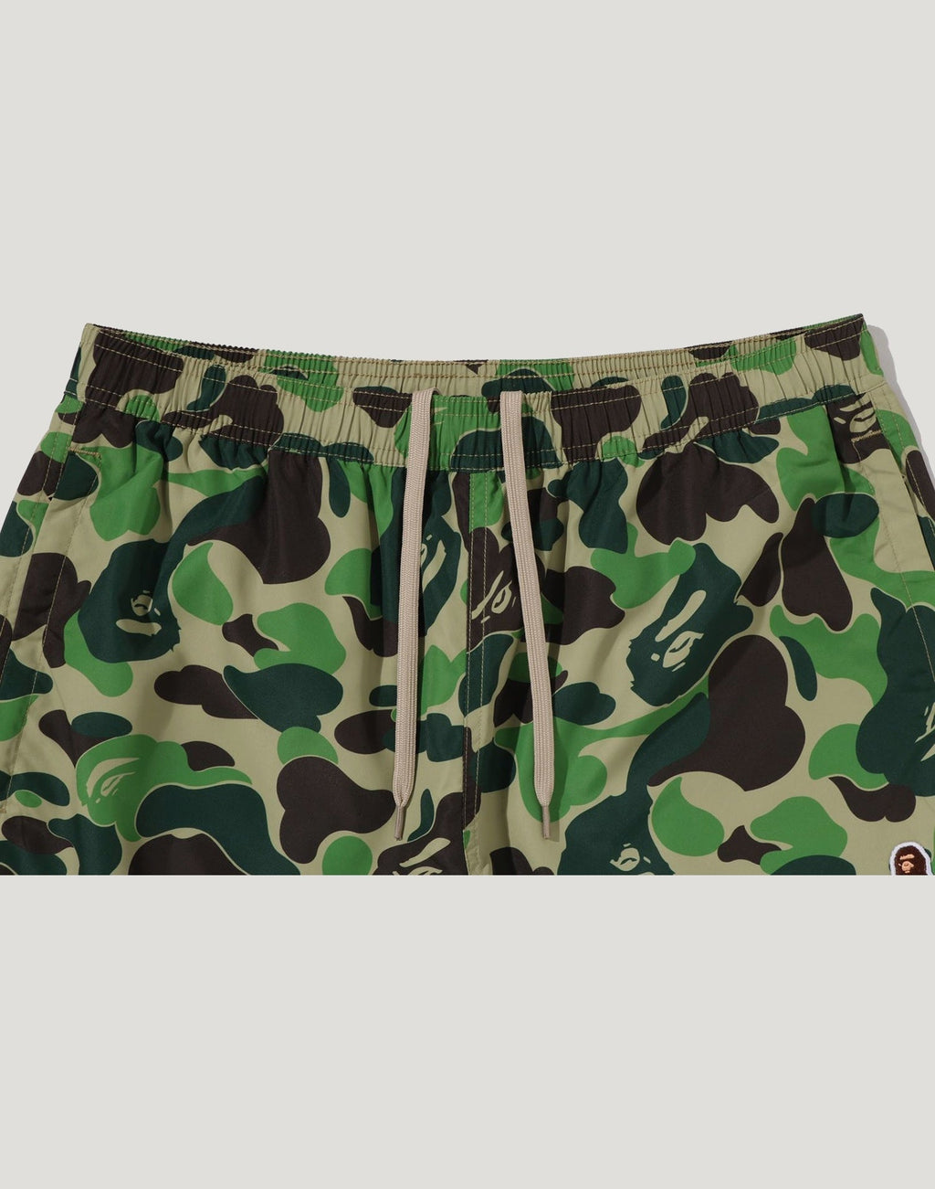 ABC CAMO APE HEAD ONE POINT BEACH SHORTS MENS