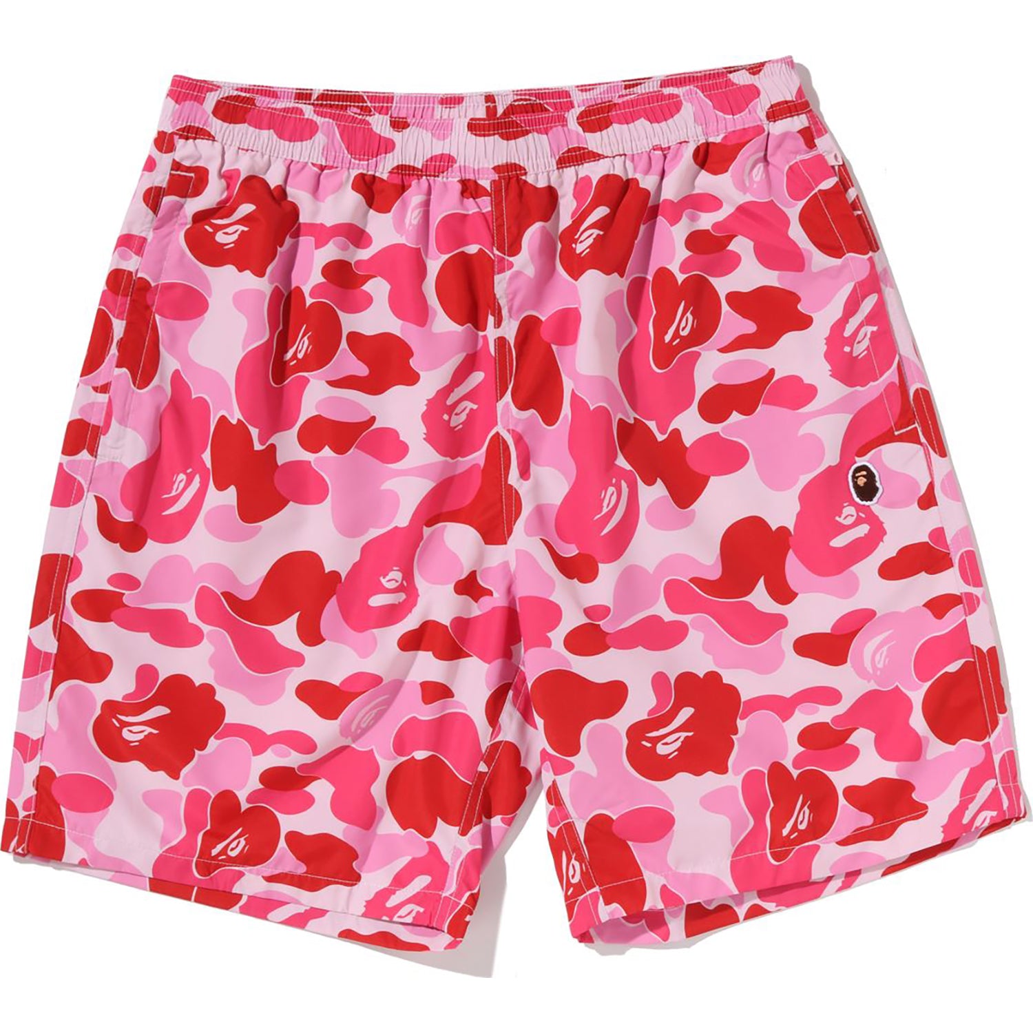 ABC CAMO APE HEAD ONE POINT BEACH SHORTS MENS – us.bape.com