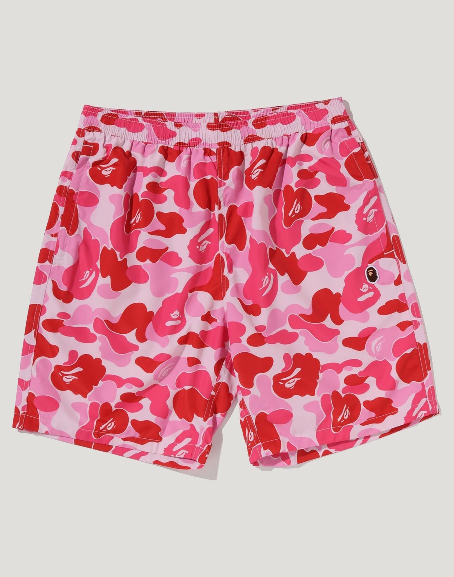 ABC CAMO APE HEAD ONE POINT BEACH SHORTS MENS