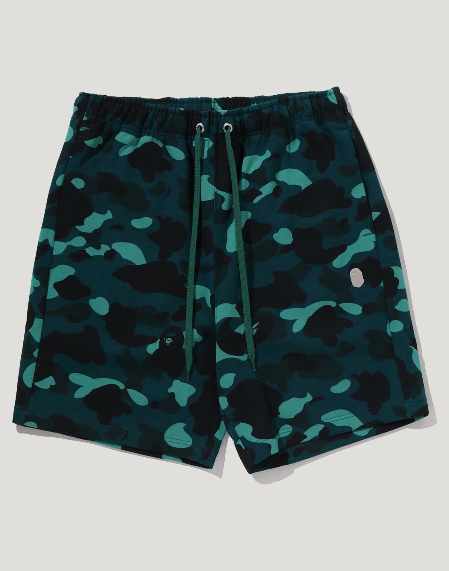 COLOR CAMO METAL APE HEAD RELAXED FIT SWEAT SHORTS MENS