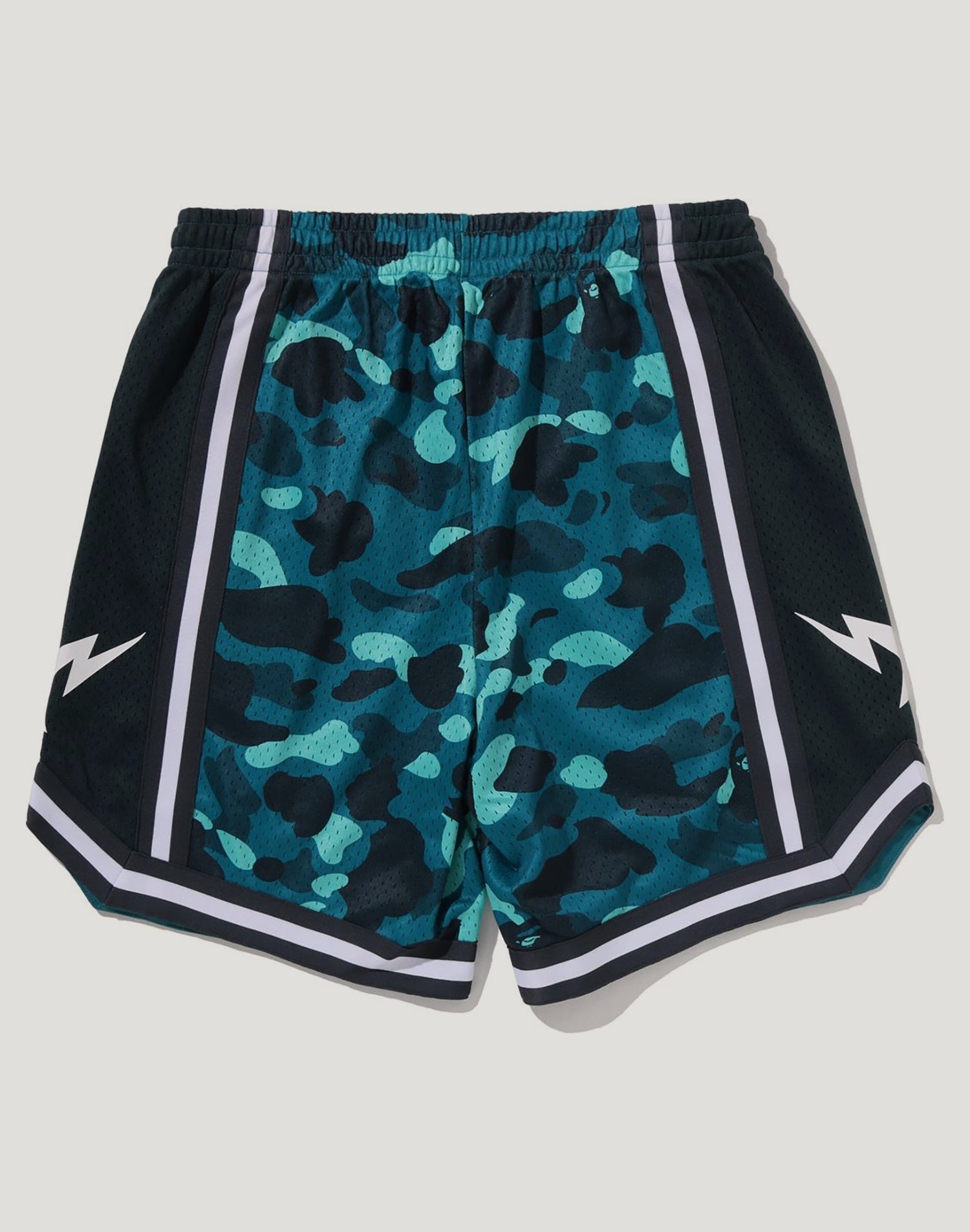 COLOR CAMO MESH RELAXED FIT SHORTS MENS
