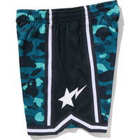 COLOR CAMO MESH RELAXED FIT SHORTS MENS