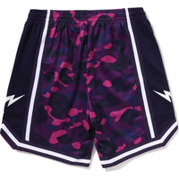 COLOR CAMO MESH RELAXED FIT SHORTS MENS