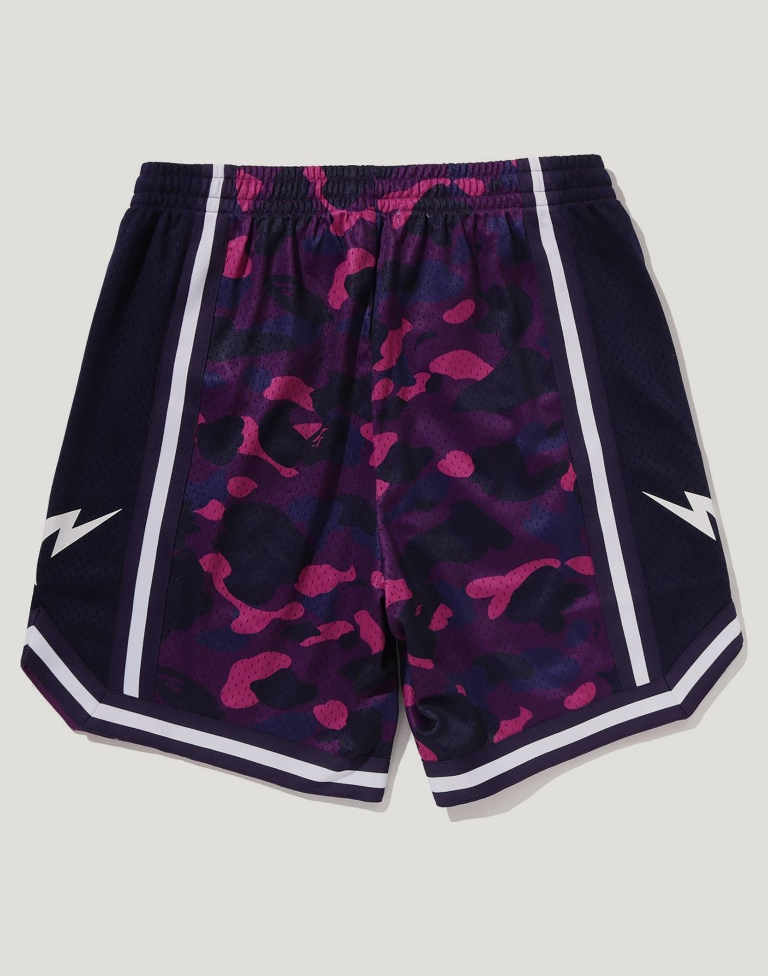 COLOR CAMO MESH RELAXED FIT SHORTS MENS