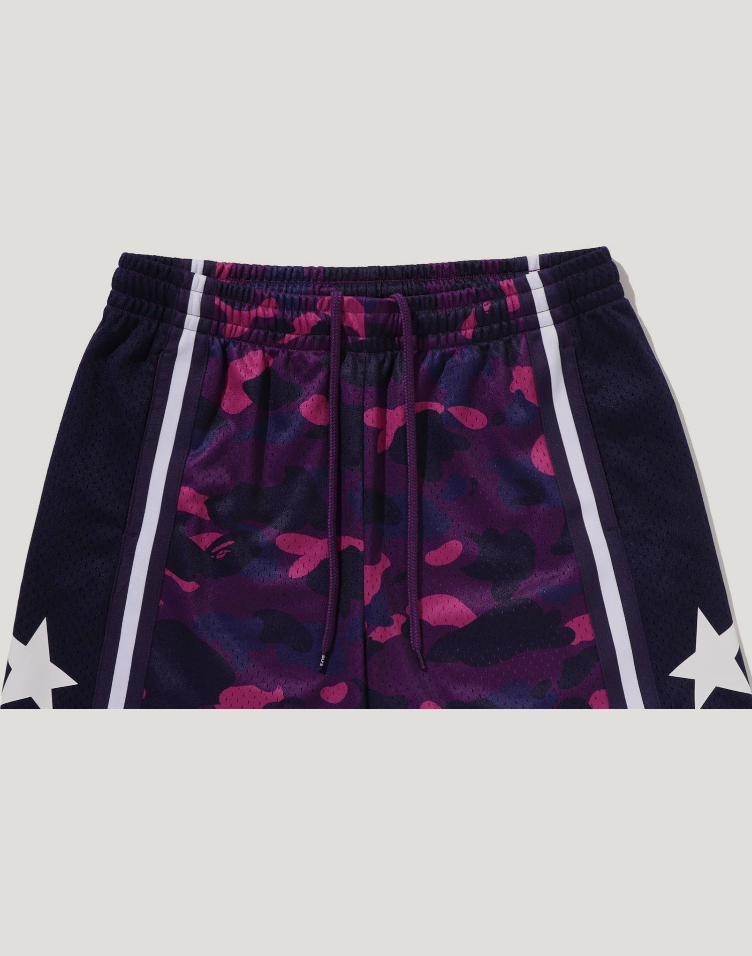 COLOR CAMO MESH RELAXED FIT SHORTS MENS