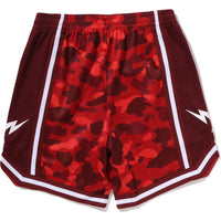 COLOR CAMO MESH RELAXED FIT SHORTS MENS